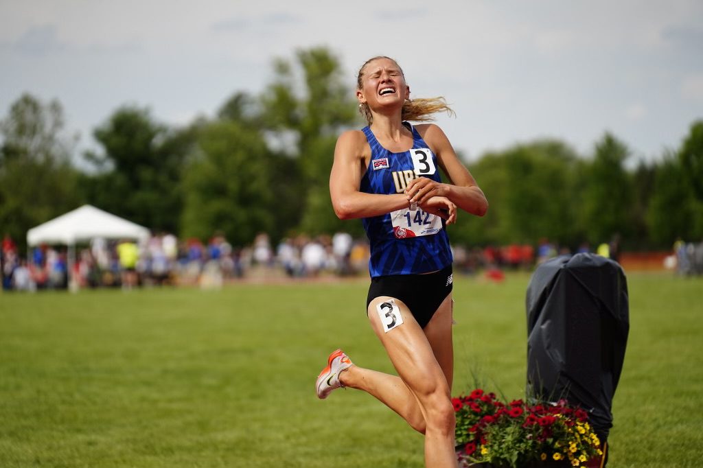 Kiana competing for UBC Thunderbirds