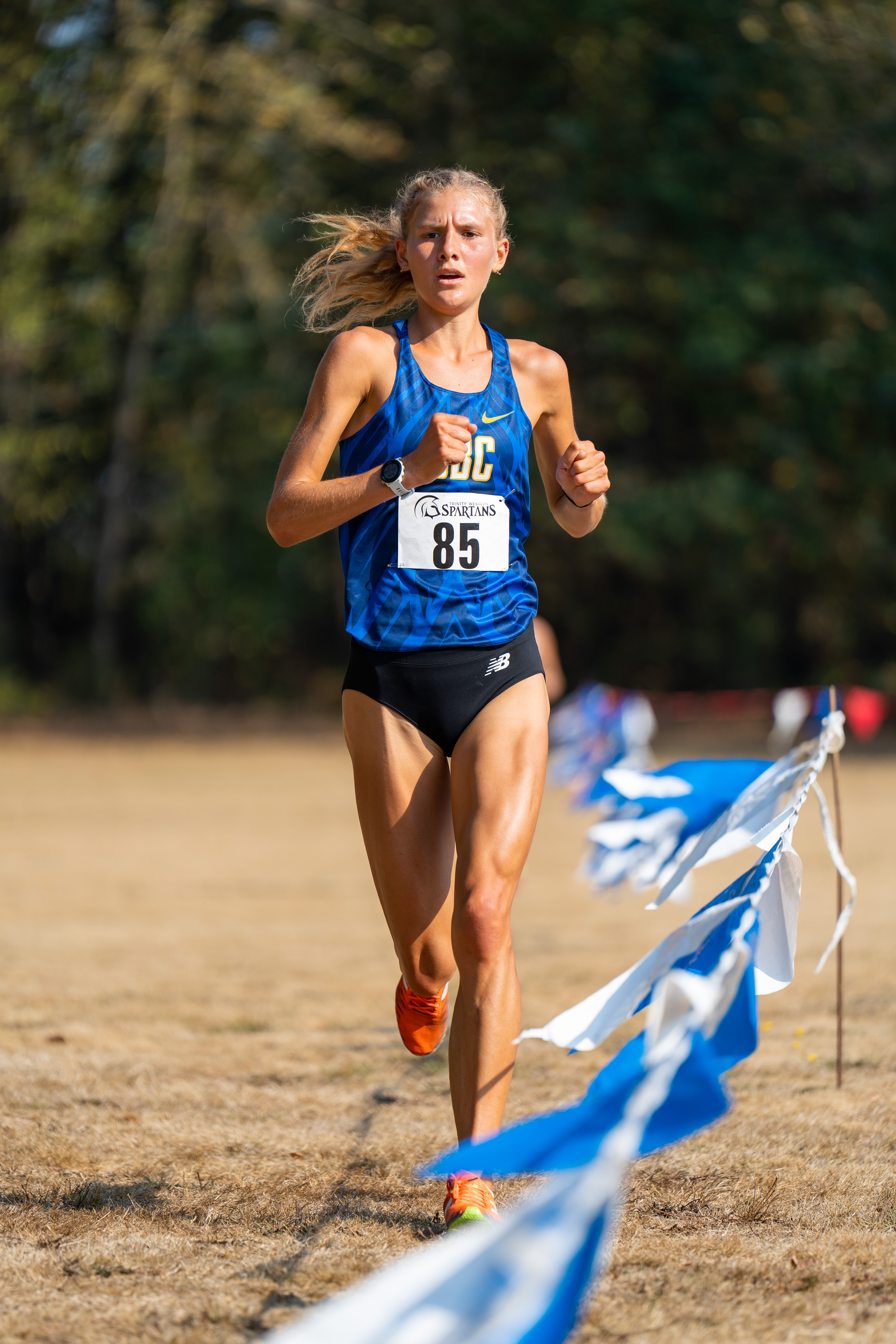 Kiana running cross country for UBC