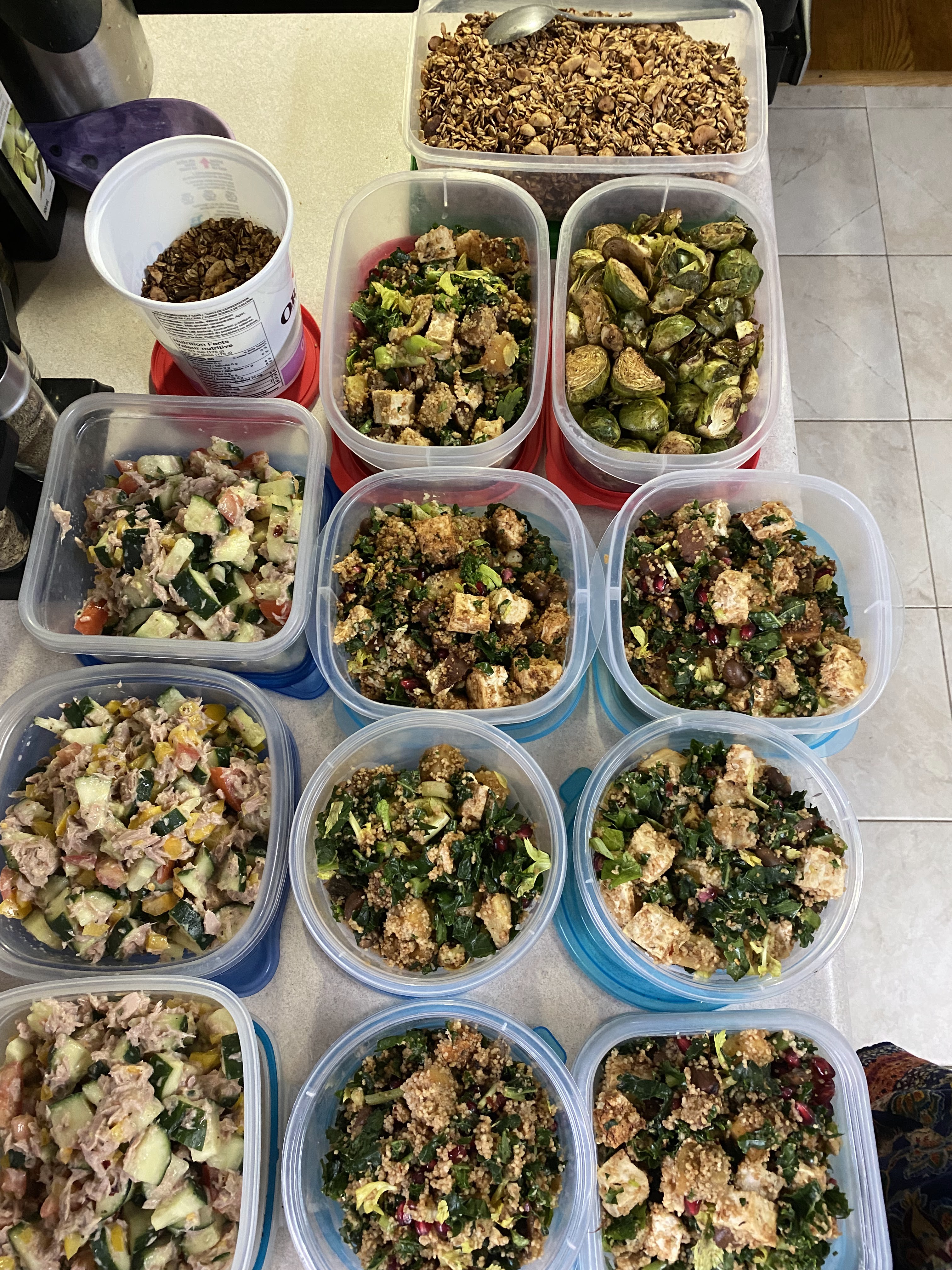 Meal prep by Kiana Gibson