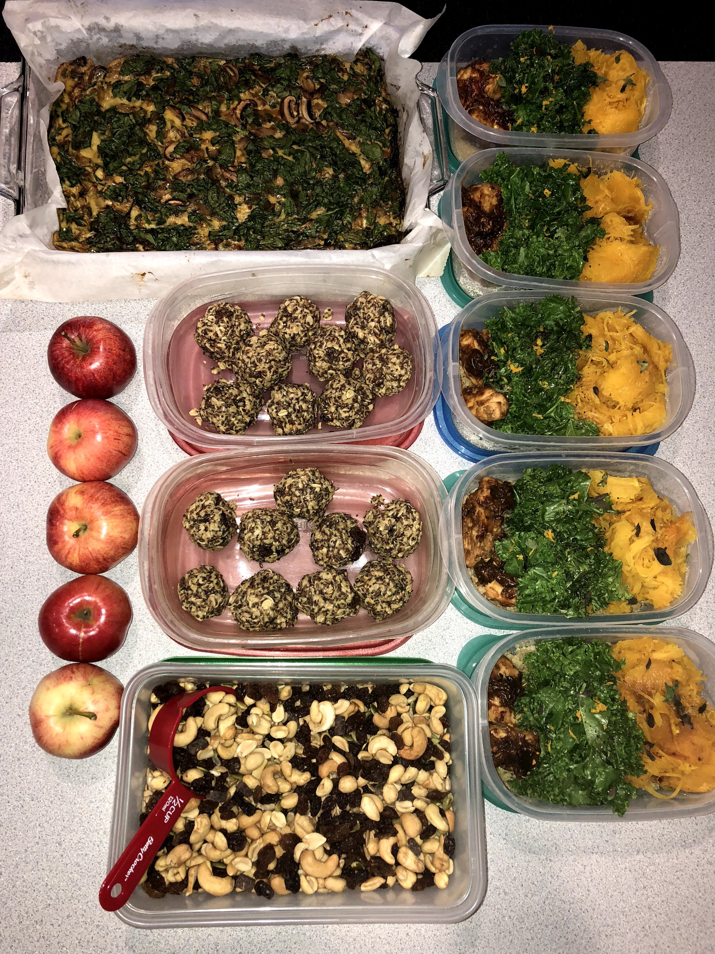 Meal prep by Kiana Gibson