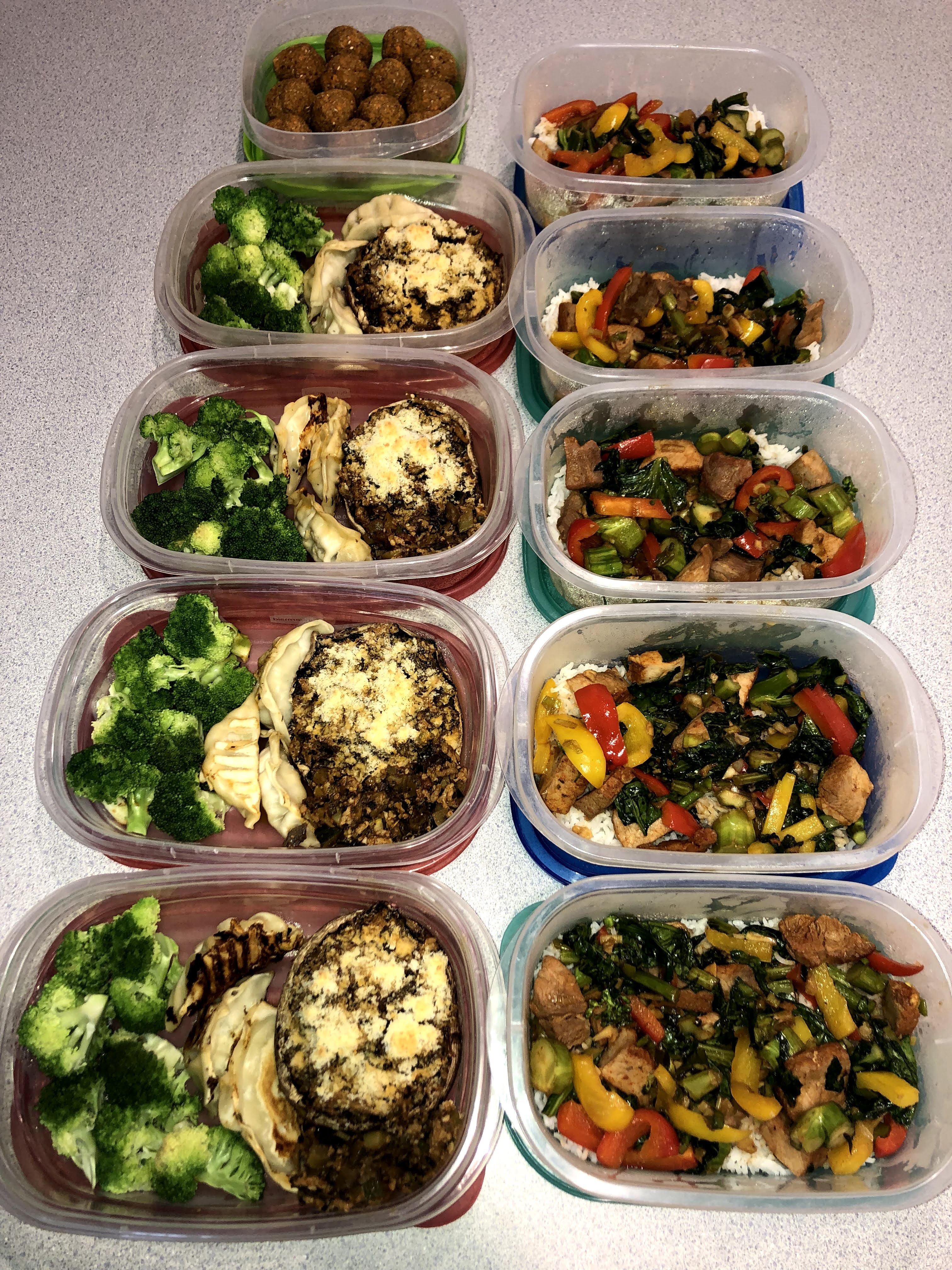 Meal prep by Kiana Gibson