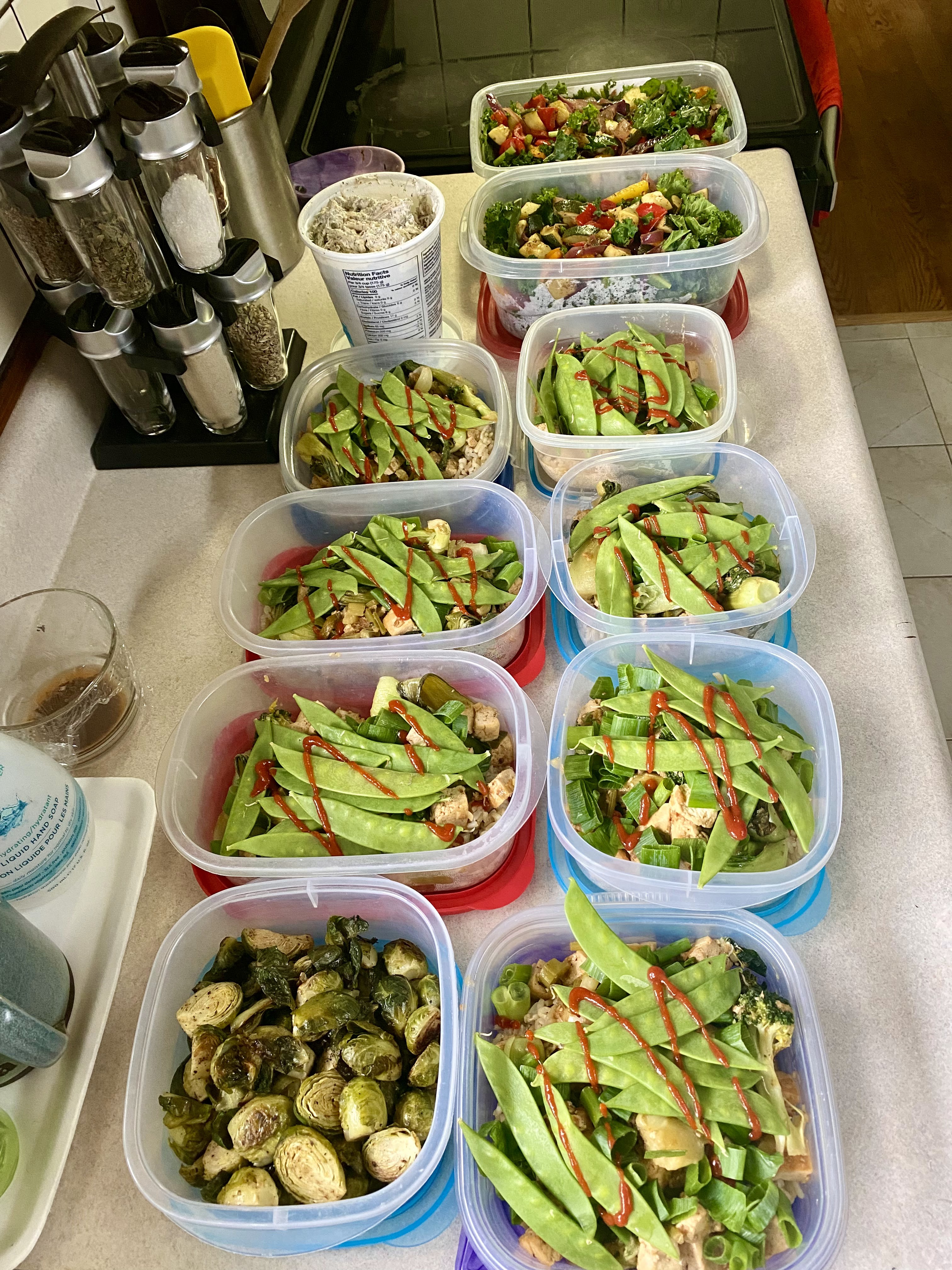Meal prep by Kiana Gibson